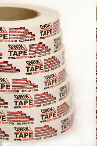 Printed paper tape - printed console tape. Custom branded with your logo.