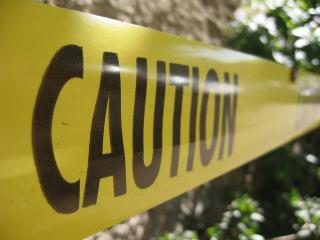 Caution tape Photo of Caution Tape - Outdoor use